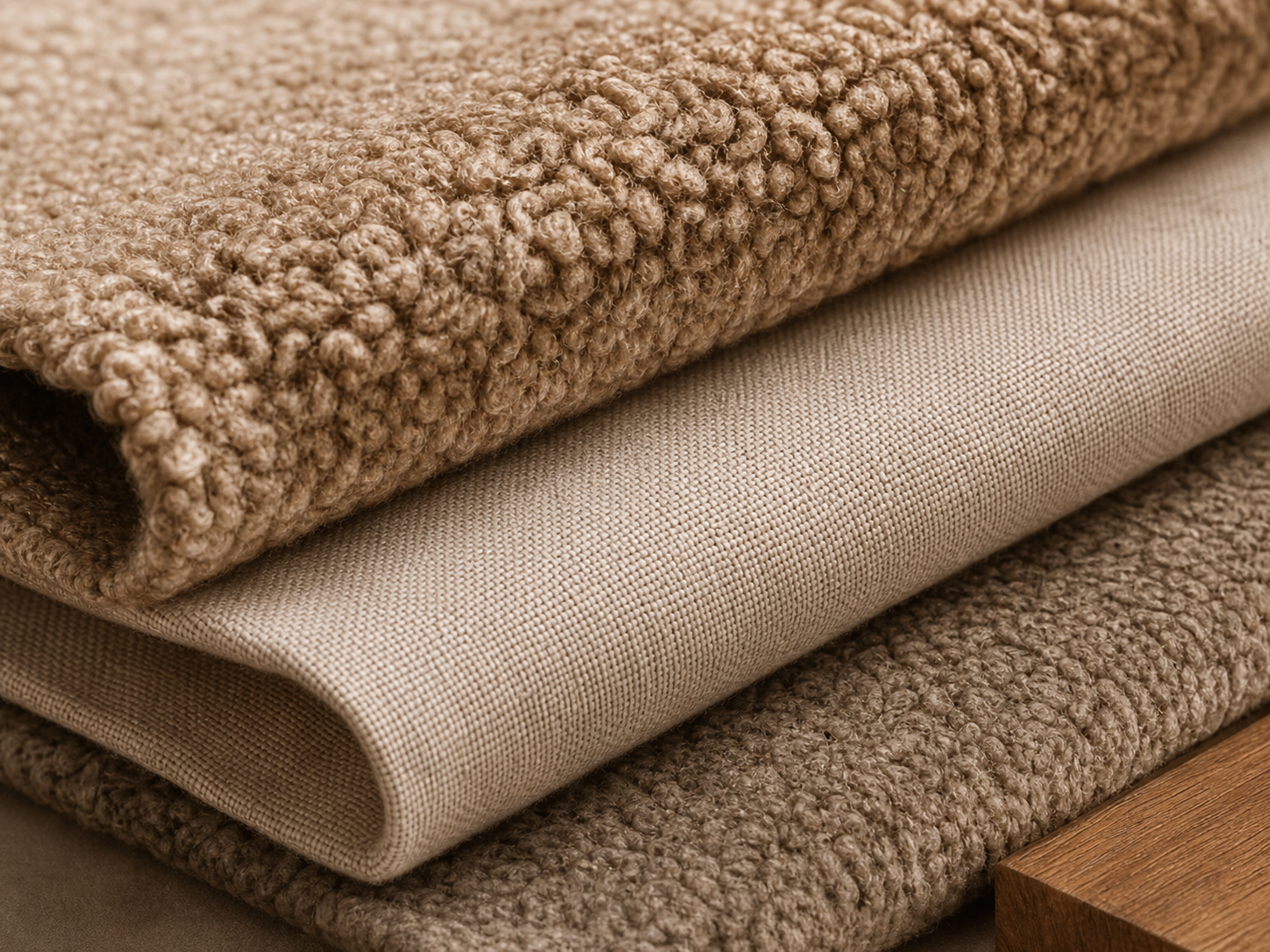 Selección de materiales de un sofá Nova Living